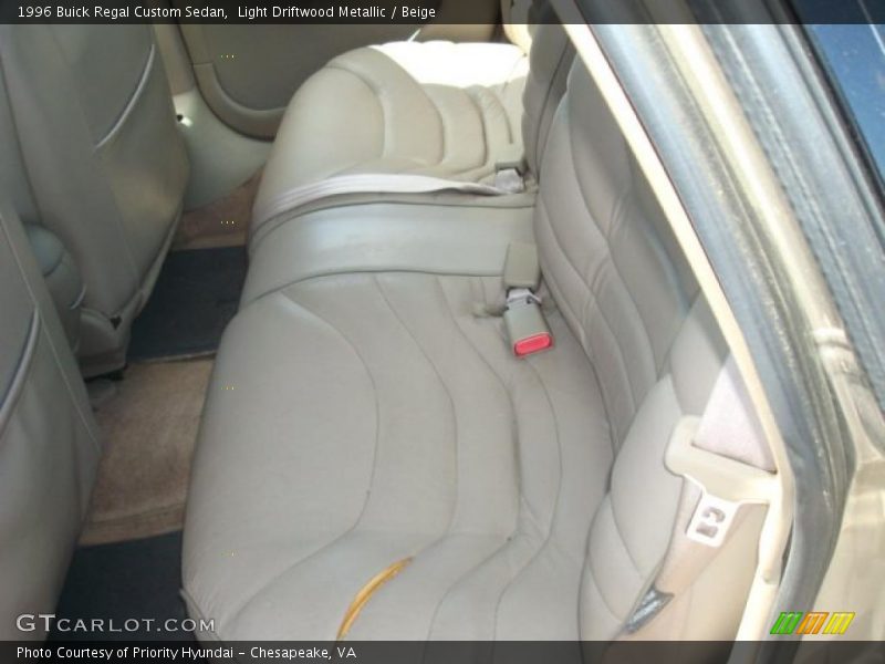 Light Driftwood Metallic / Beige 1996 Buick Regal Custom Sedan