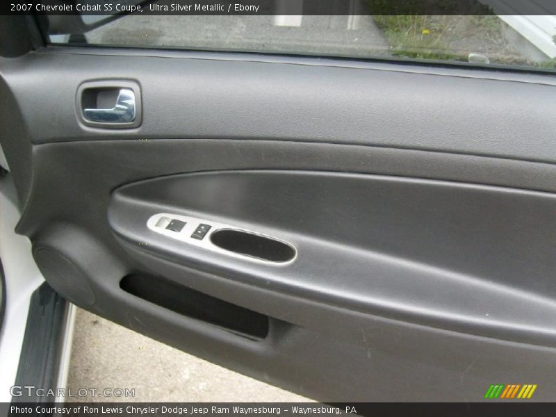 Ultra Silver Metallic / Ebony 2007 Chevrolet Cobalt SS Coupe