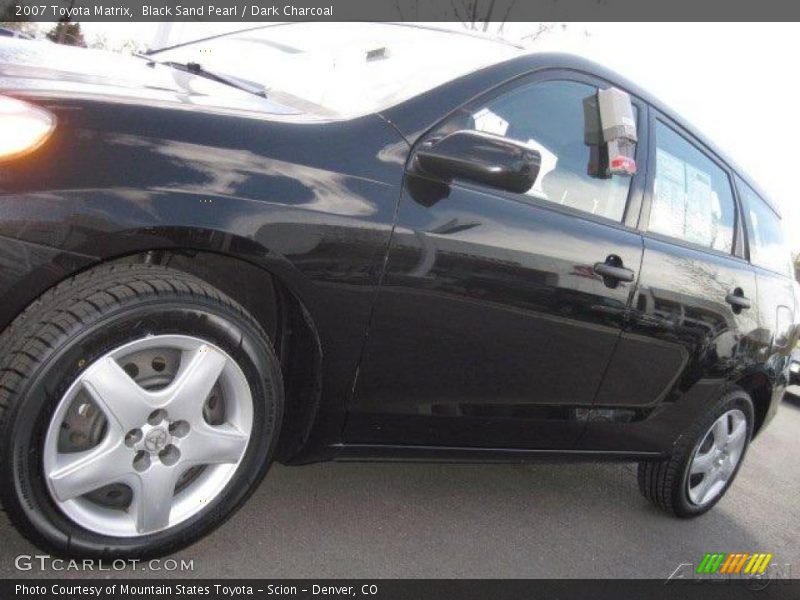 Black Sand Pearl / Dark Charcoal 2007 Toyota Matrix