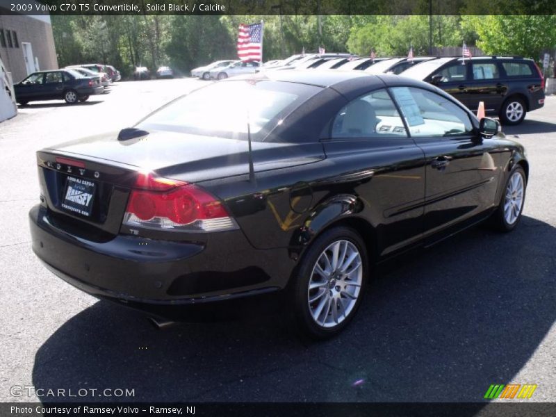 Solid Black / Calcite 2009 Volvo C70 T5 Convertible