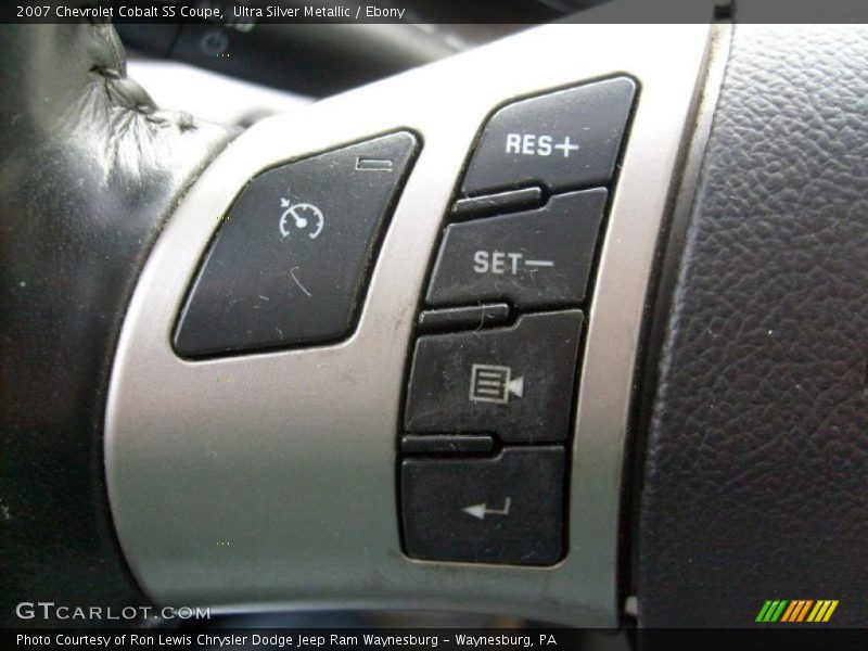 Ultra Silver Metallic / Ebony 2007 Chevrolet Cobalt SS Coupe