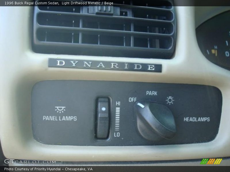 Light Driftwood Metallic / Beige 1996 Buick Regal Custom Sedan