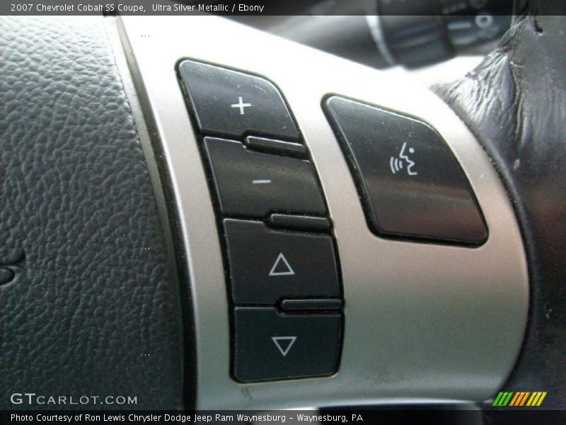 Ultra Silver Metallic / Ebony 2007 Chevrolet Cobalt SS Coupe