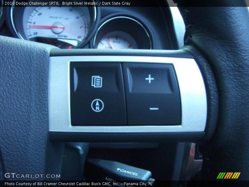 Bright Silver Metallic / Dark Slate Gray 2010 Dodge Challenger SRT8