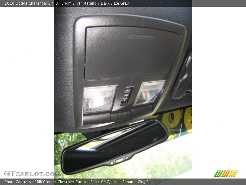Bright Silver Metallic / Dark Slate Gray 2010 Dodge Challenger SRT8