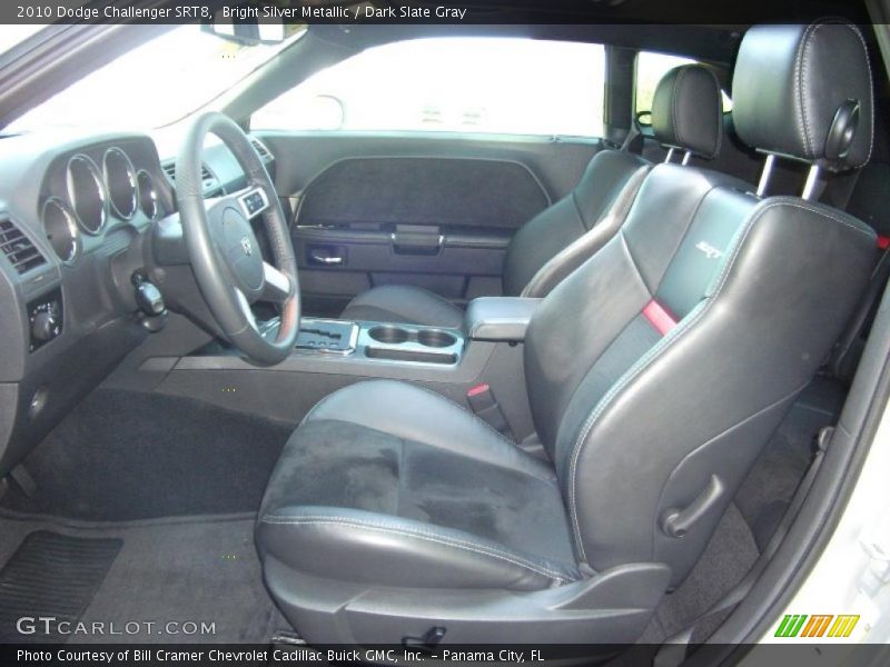 Bright Silver Metallic / Dark Slate Gray 2010 Dodge Challenger SRT8