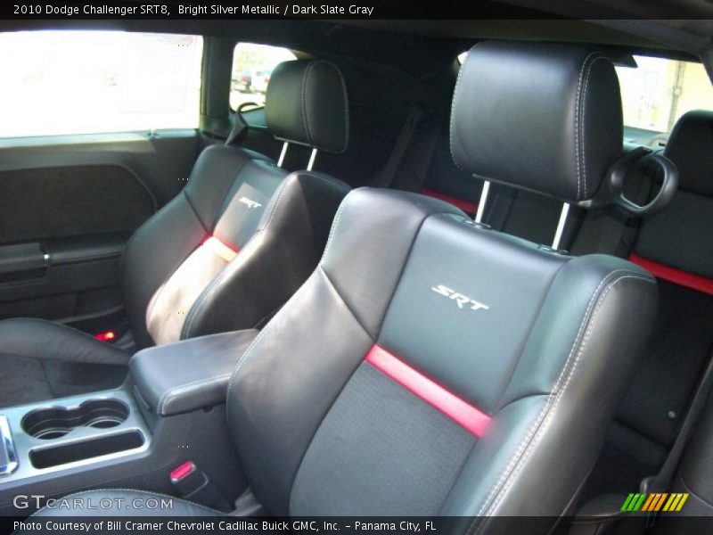 Bright Silver Metallic / Dark Slate Gray 2010 Dodge Challenger SRT8