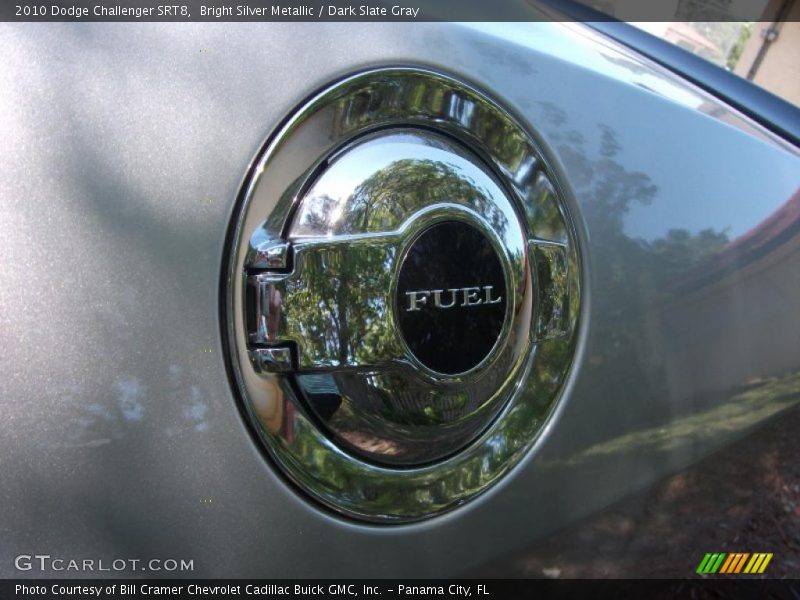 Bright Silver Metallic / Dark Slate Gray 2010 Dodge Challenger SRT8