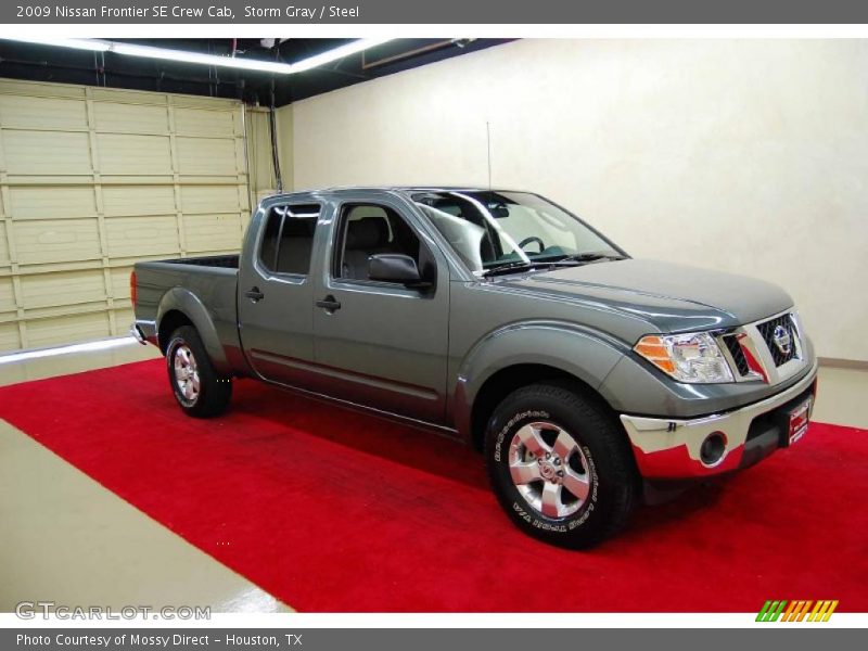 Storm Gray / Steel 2009 Nissan Frontier SE Crew Cab