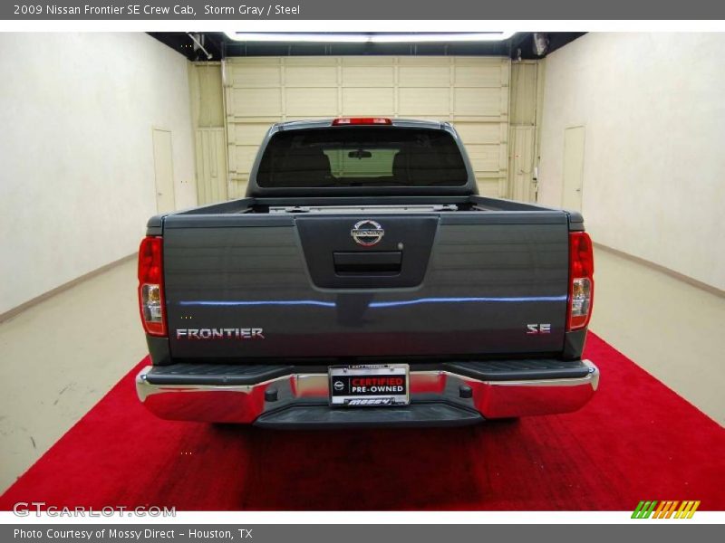 Storm Gray / Steel 2009 Nissan Frontier SE Crew Cab