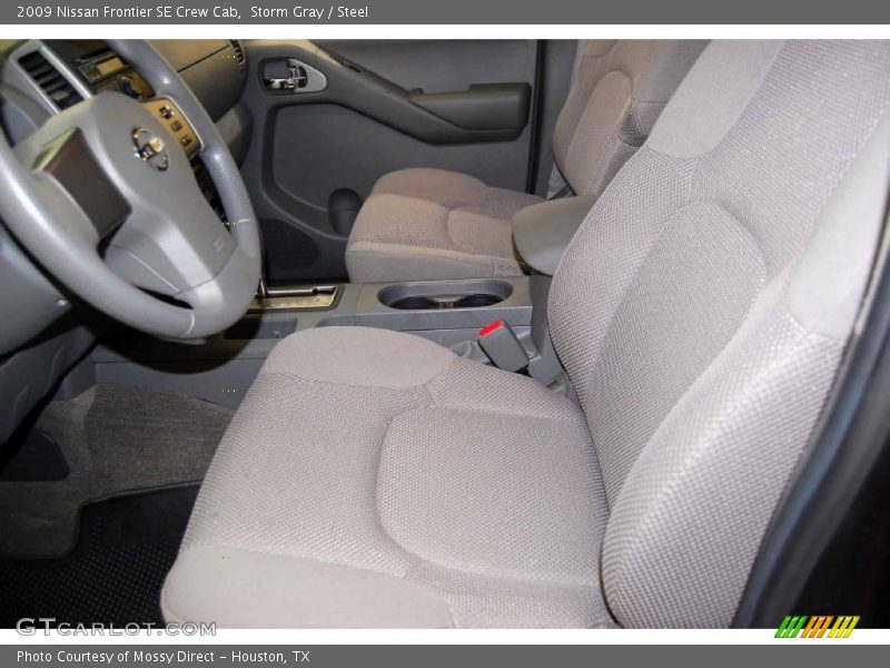 Storm Gray / Steel 2009 Nissan Frontier SE Crew Cab