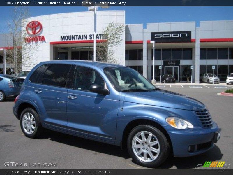 Marine Blue Pearl / Pastel Slate Gray 2007 Chrysler PT Cruiser Limited