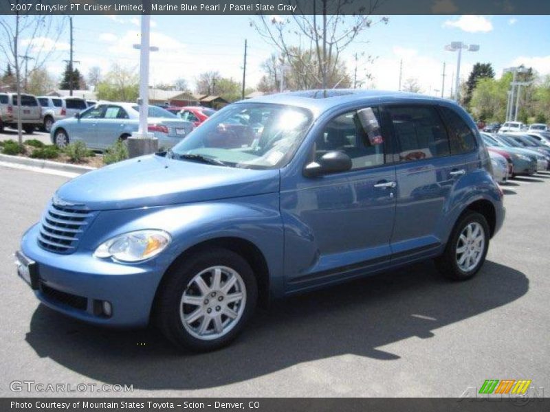 Marine Blue Pearl / Pastel Slate Gray 2007 Chrysler PT Cruiser Limited