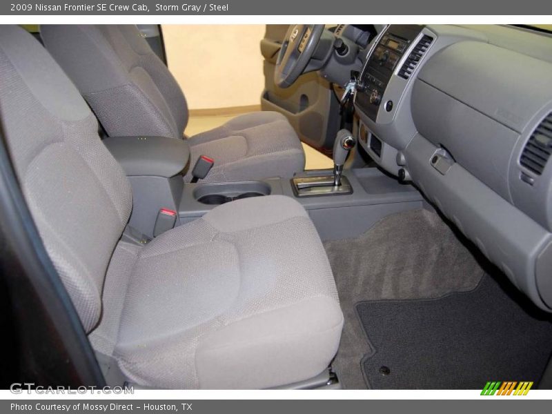 Storm Gray / Steel 2009 Nissan Frontier SE Crew Cab