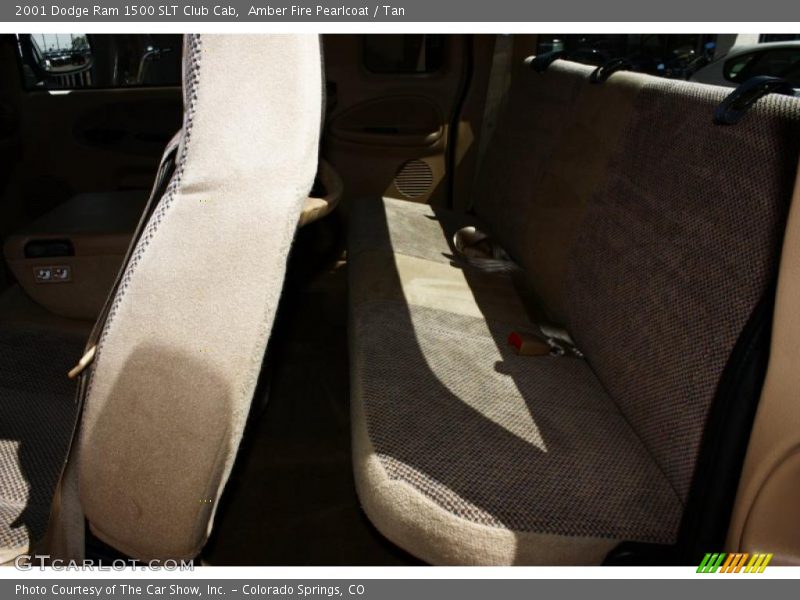 Amber Fire Pearlcoat / Tan 2001 Dodge Ram 1500 SLT Club Cab