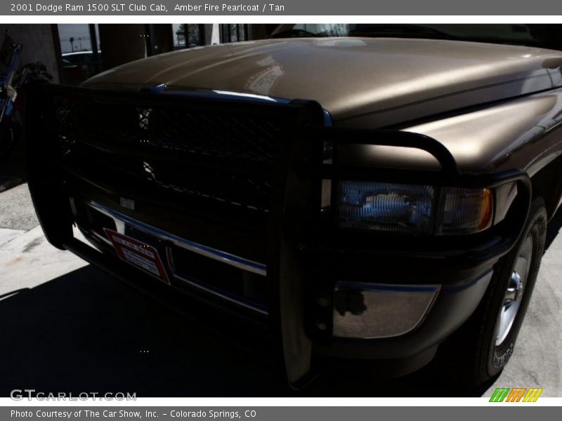 Amber Fire Pearlcoat / Tan 2001 Dodge Ram 1500 SLT Club Cab
