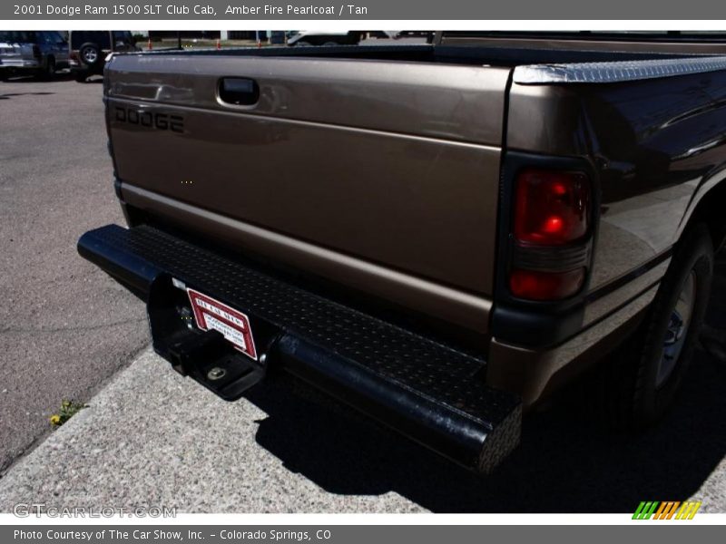 Amber Fire Pearlcoat / Tan 2001 Dodge Ram 1500 SLT Club Cab