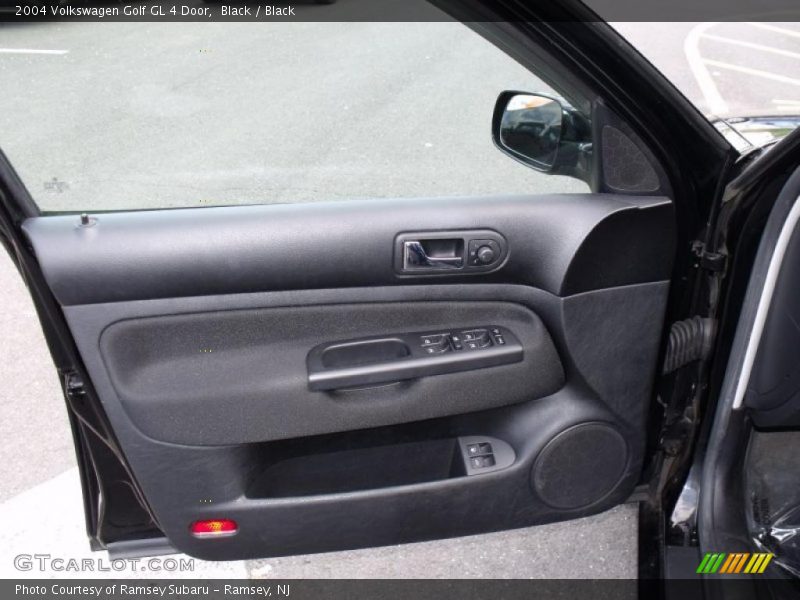 Black / Black 2004 Volkswagen Golf GL 4 Door