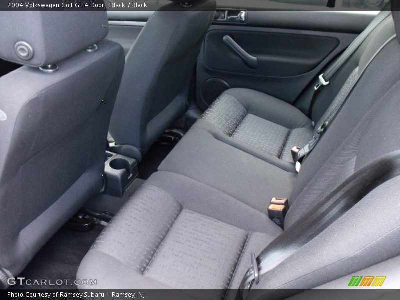 Black / Black 2004 Volkswagen Golf GL 4 Door