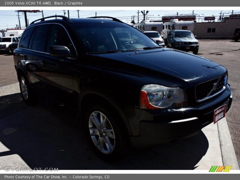 Black / Graphite 2005 Volvo XC90 T6 AWD