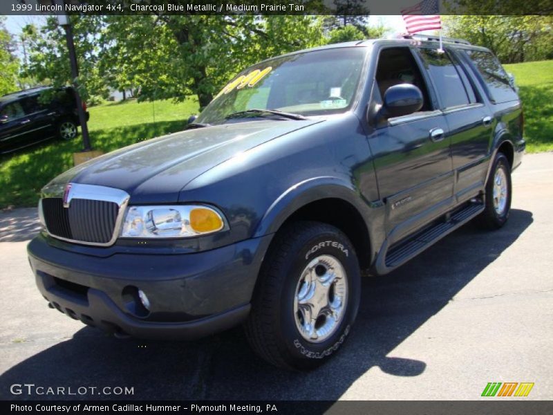 Charcoal Blue Metallic / Medium Prairie Tan 1999 Lincoln Navigator 4x4