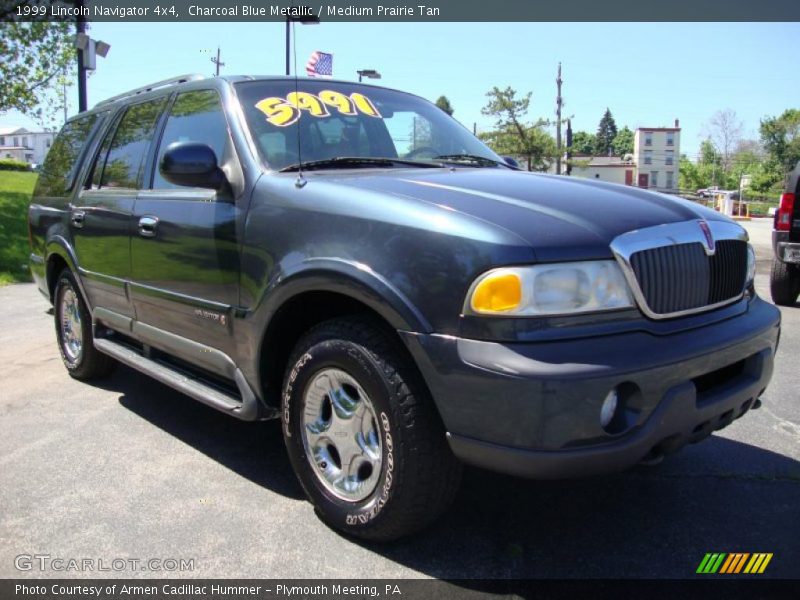 Charcoal Blue Metallic / Medium Prairie Tan 1999 Lincoln Navigator 4x4