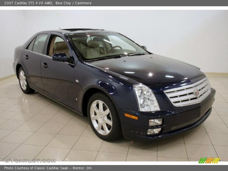 Blue Chip / Cashmere 2007 Cadillac STS 4 V6 AWD