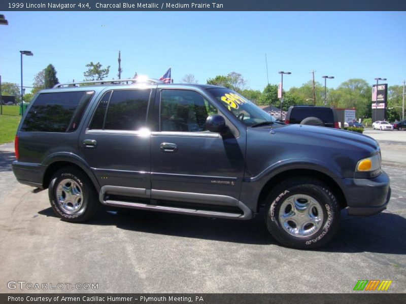 Charcoal Blue Metallic / Medium Prairie Tan 1999 Lincoln Navigator 4x4