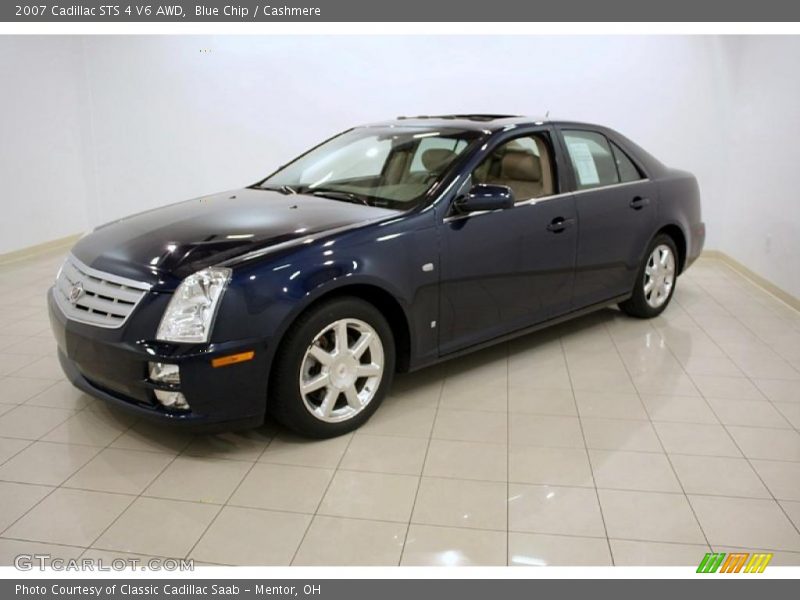 Blue Chip / Cashmere 2007 Cadillac STS 4 V6 AWD