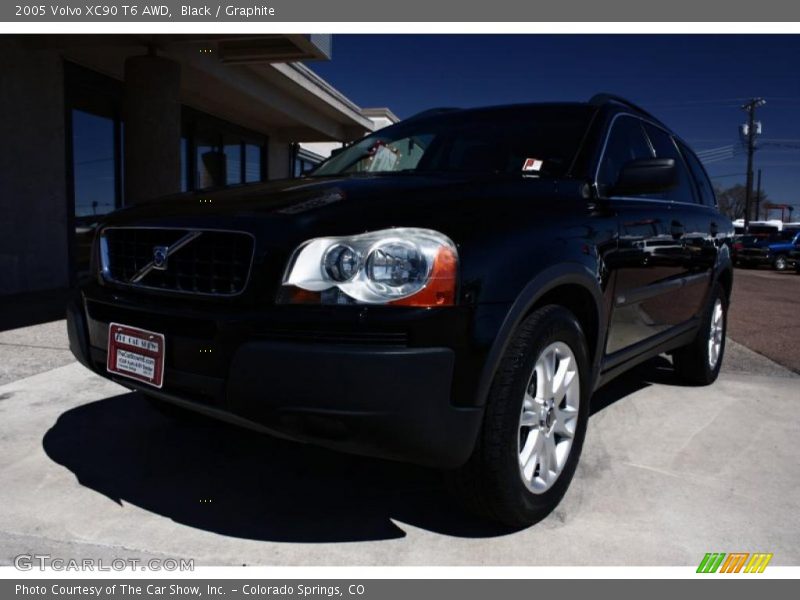 Black / Graphite 2005 Volvo XC90 T6 AWD