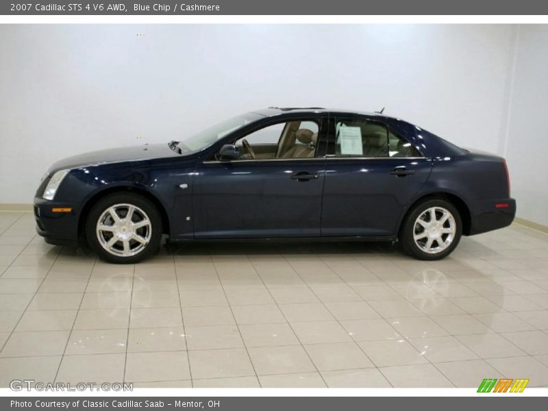 Blue Chip / Cashmere 2007 Cadillac STS 4 V6 AWD