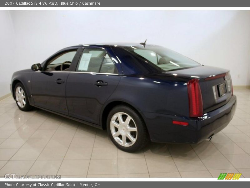 Blue Chip / Cashmere 2007 Cadillac STS 4 V6 AWD