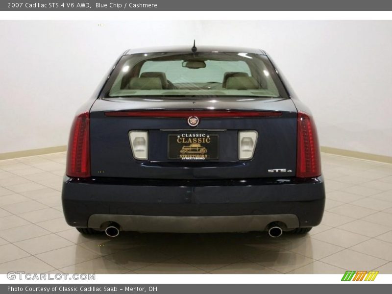 Blue Chip / Cashmere 2007 Cadillac STS 4 V6 AWD