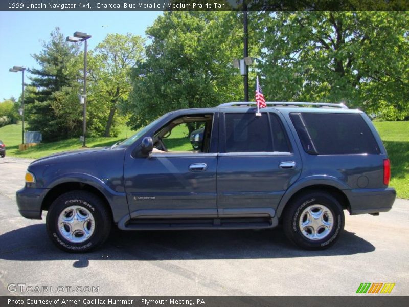 Charcoal Blue Metallic / Medium Prairie Tan 1999 Lincoln Navigator 4x4