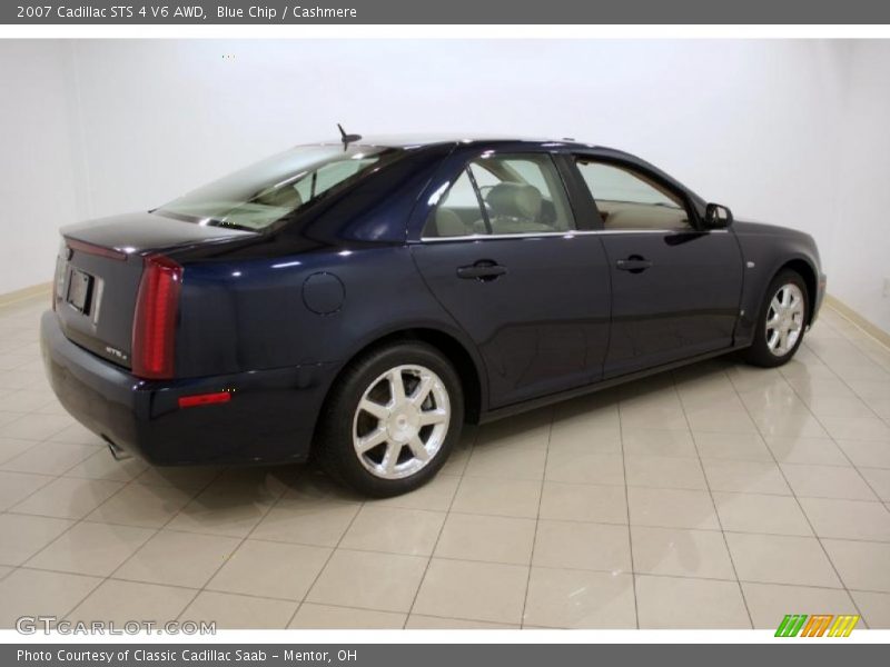 Blue Chip / Cashmere 2007 Cadillac STS 4 V6 AWD