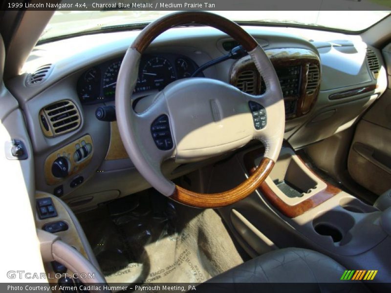 Charcoal Blue Metallic / Medium Prairie Tan 1999 Lincoln Navigator 4x4