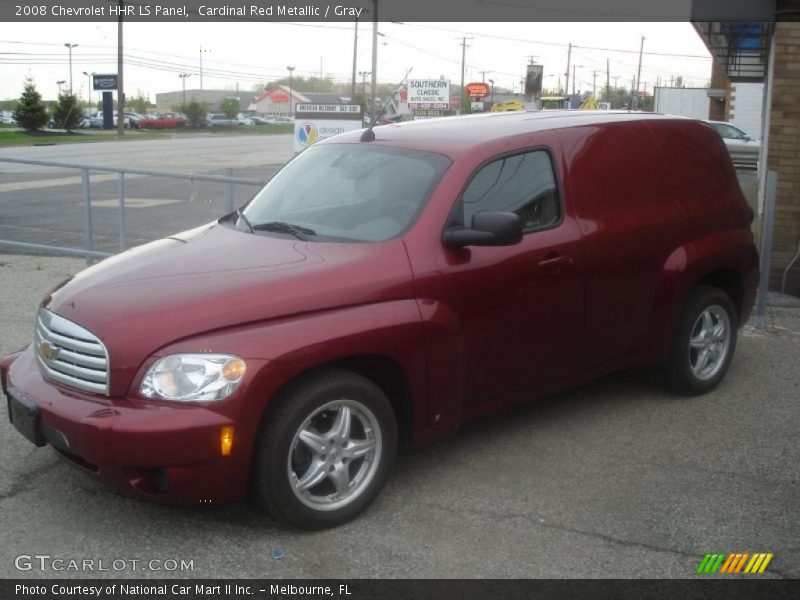 Cardinal Red Metallic / Gray 2008 Chevrolet HHR LS Panel