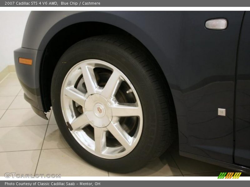 Blue Chip / Cashmere 2007 Cadillac STS 4 V6 AWD