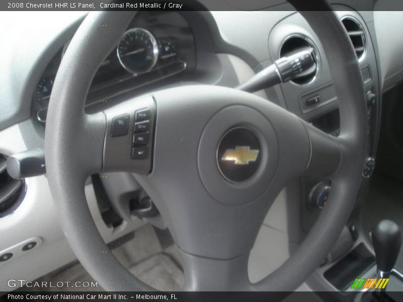 Cardinal Red Metallic / Gray 2008 Chevrolet HHR LS Panel