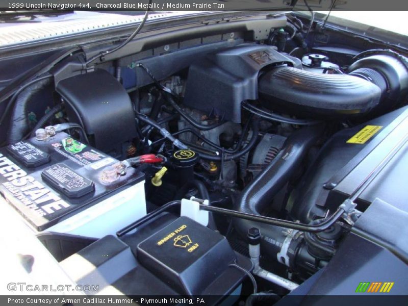 Charcoal Blue Metallic / Medium Prairie Tan 1999 Lincoln Navigator 4x4