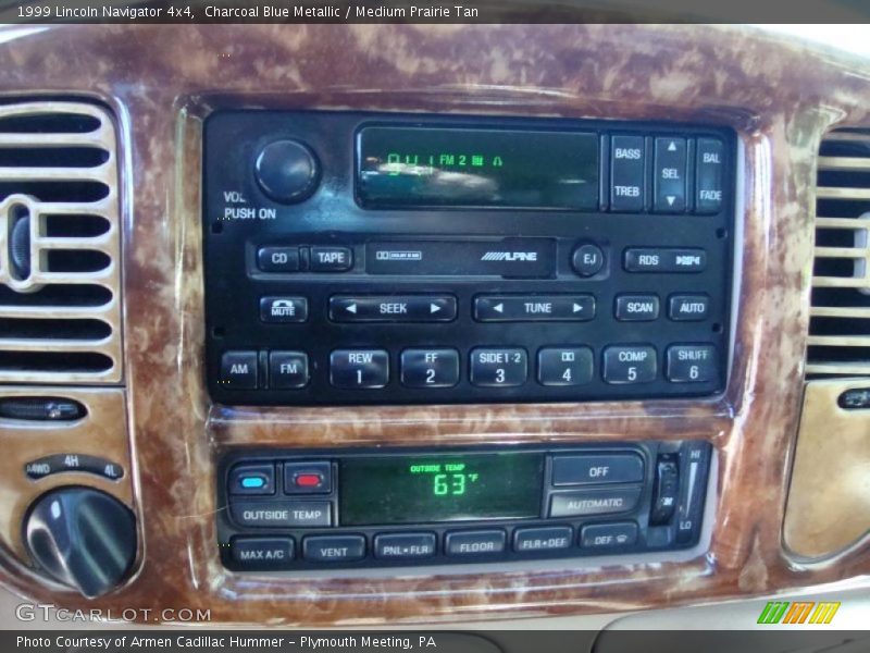 Charcoal Blue Metallic / Medium Prairie Tan 1999 Lincoln Navigator 4x4