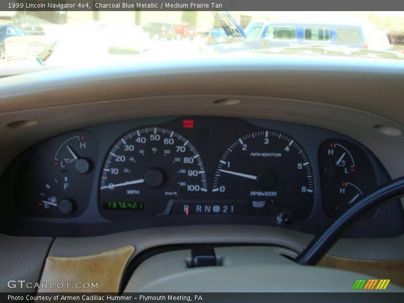 Charcoal Blue Metallic / Medium Prairie Tan 1999 Lincoln Navigator 4x4