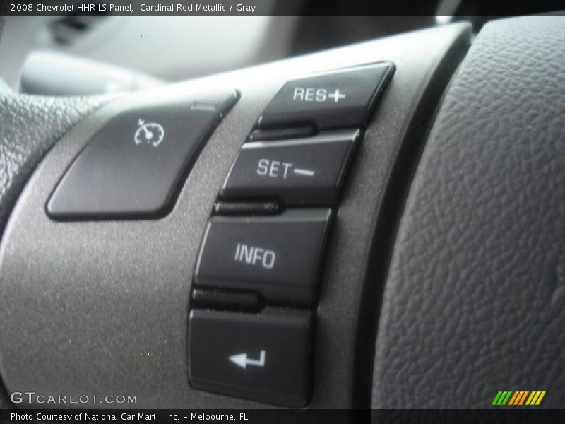 Cardinal Red Metallic / Gray 2008 Chevrolet HHR LS Panel