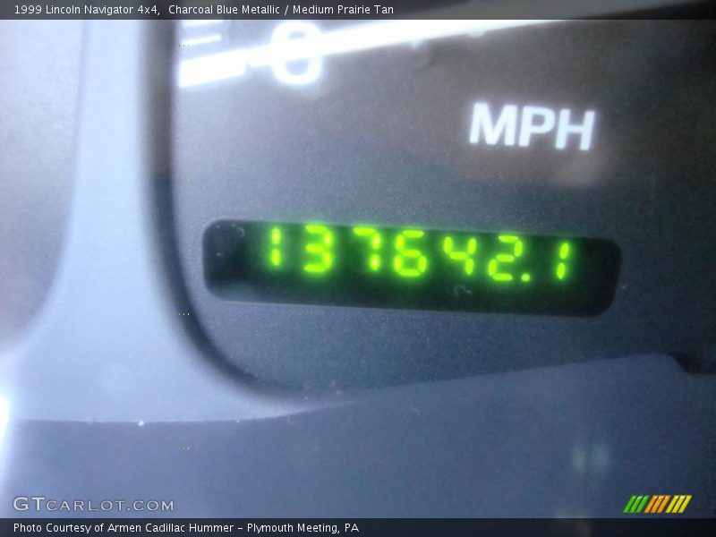 Charcoal Blue Metallic / Medium Prairie Tan 1999 Lincoln Navigator 4x4