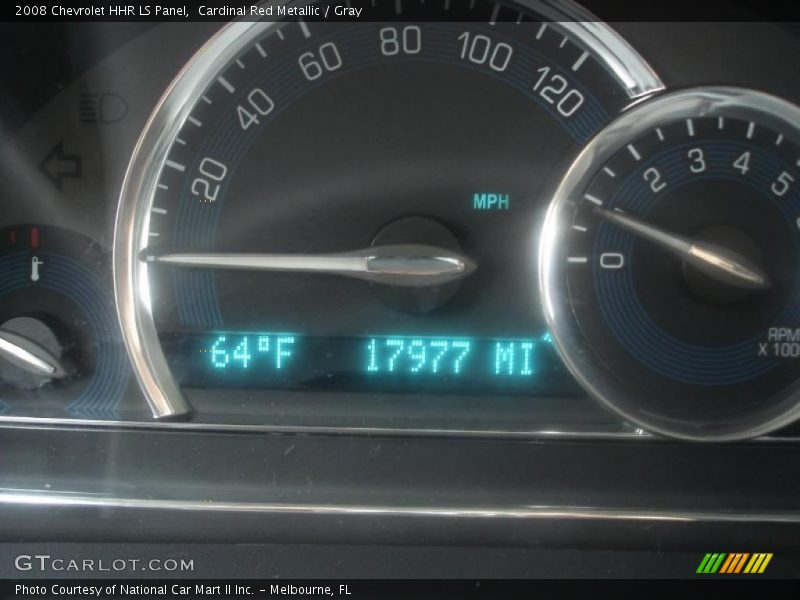 Cardinal Red Metallic / Gray 2008 Chevrolet HHR LS Panel