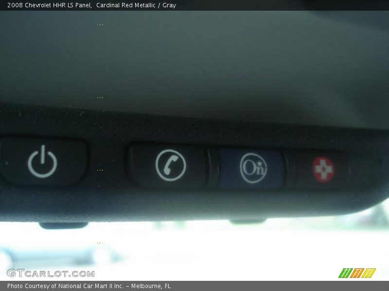 Cardinal Red Metallic / Gray 2008 Chevrolet HHR LS Panel