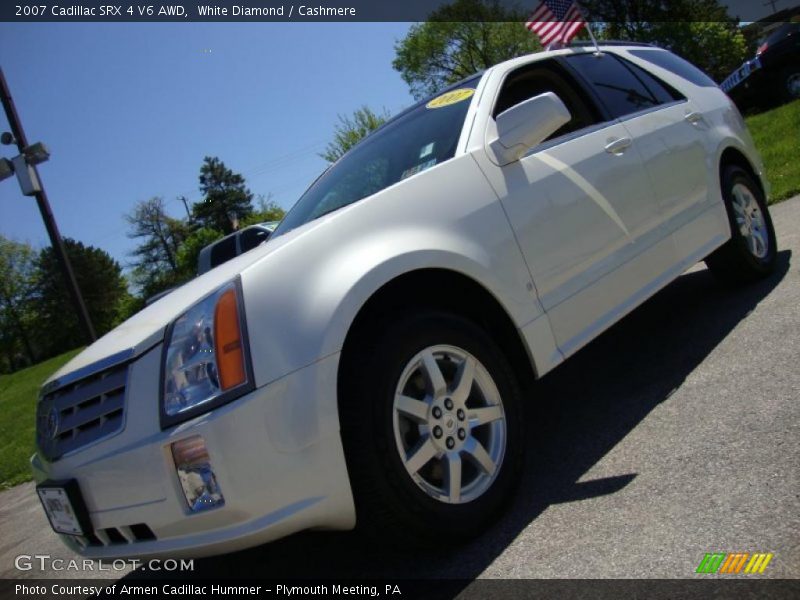 White Diamond / Cashmere 2007 Cadillac SRX 4 V6 AWD