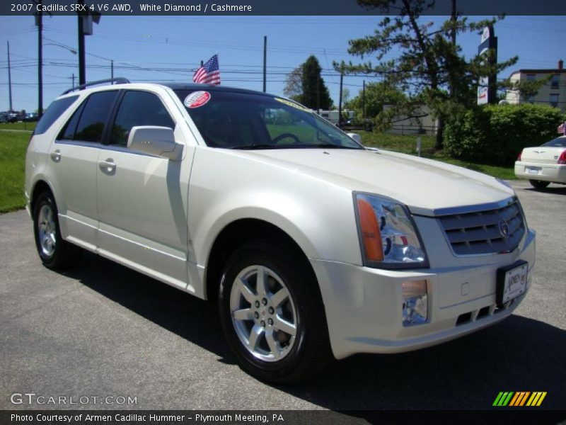 White Diamond / Cashmere 2007 Cadillac SRX 4 V6 AWD