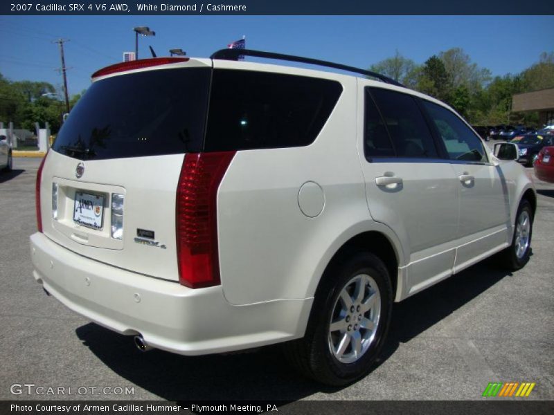 White Diamond / Cashmere 2007 Cadillac SRX 4 V6 AWD