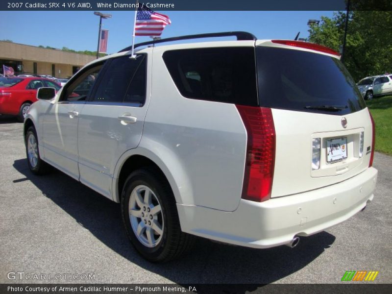 White Diamond / Cashmere 2007 Cadillac SRX 4 V6 AWD